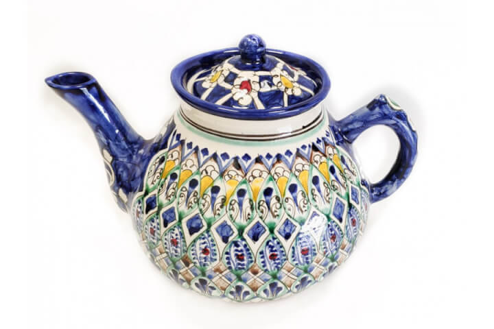Чайник синий класс. 2 л