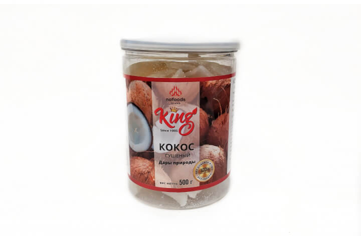 Кокос сушёный "King" 0,5 кг