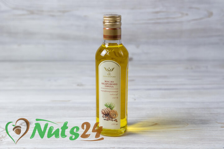 Масло кедрового ореха 0,25 л