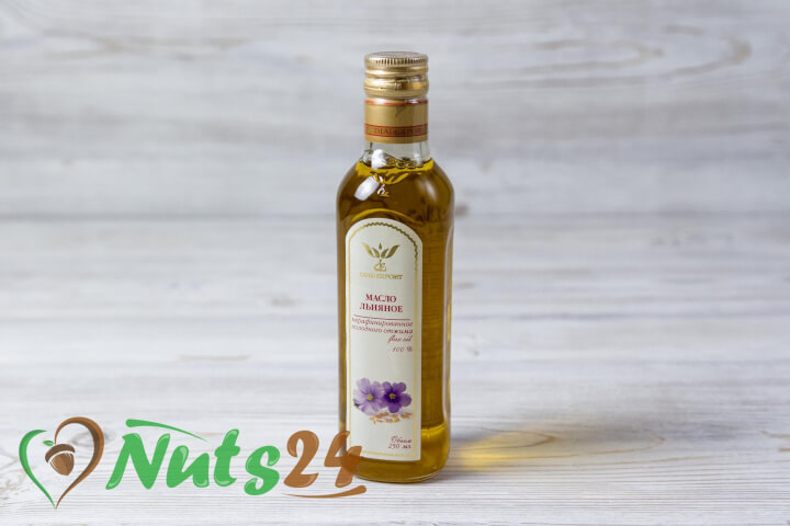 Масло льняное 100 % 0,25 л