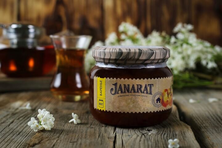 Варенье из белой шелковицы "Janarat" 450гр.