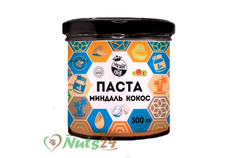 Паста миндаль+кокос 200 гр 