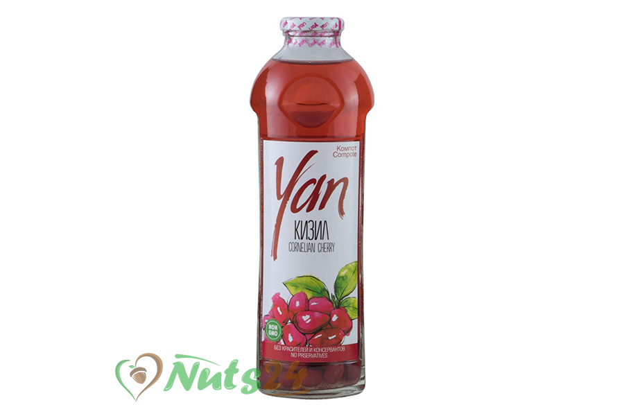 Компот кизиловый "YAN" 930 мл.