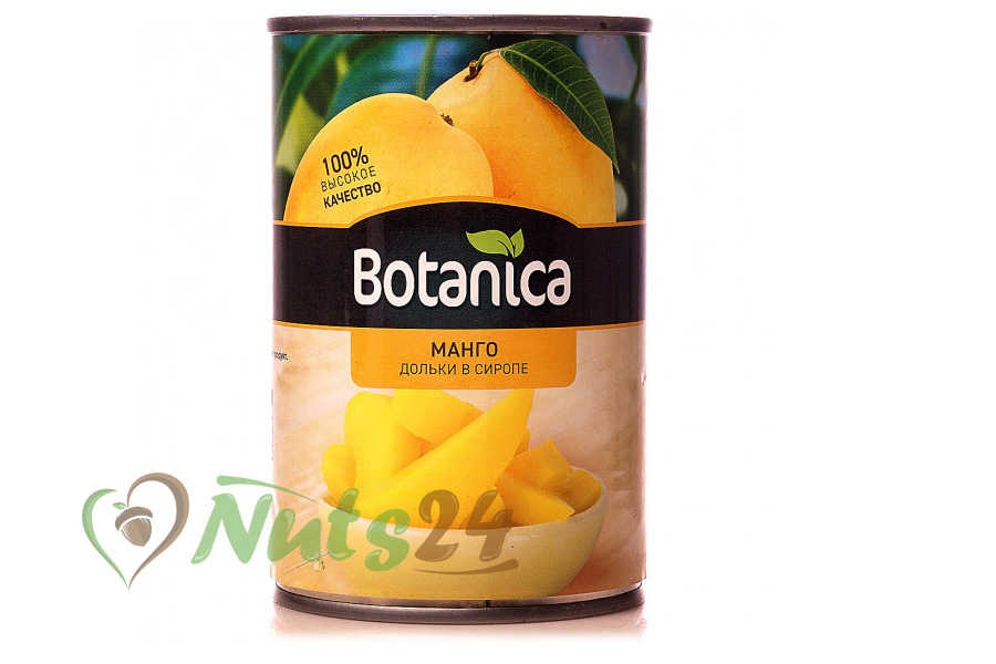 Манго дольки в сиропе "Botanica" 420 гр