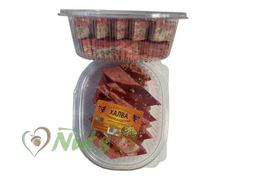 Халва со вкусом клубники (Узбекская) 400 гр