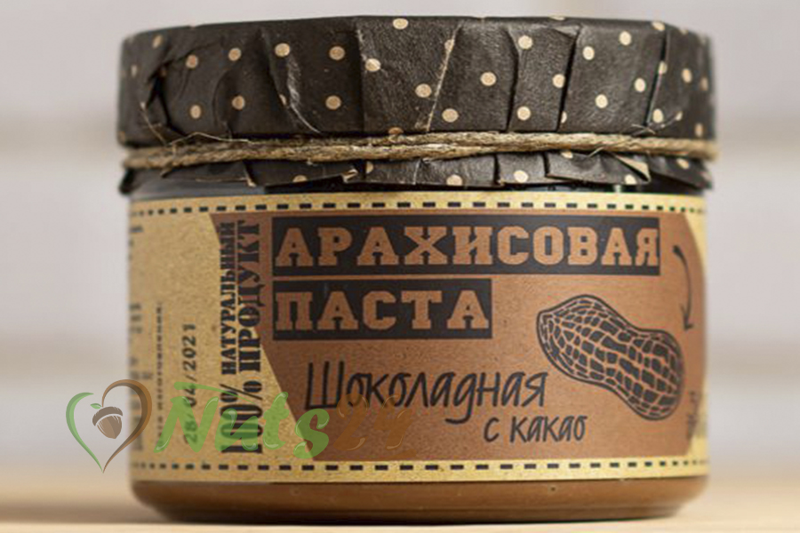 Паста арахисовая "Шоколадная" 300 гр