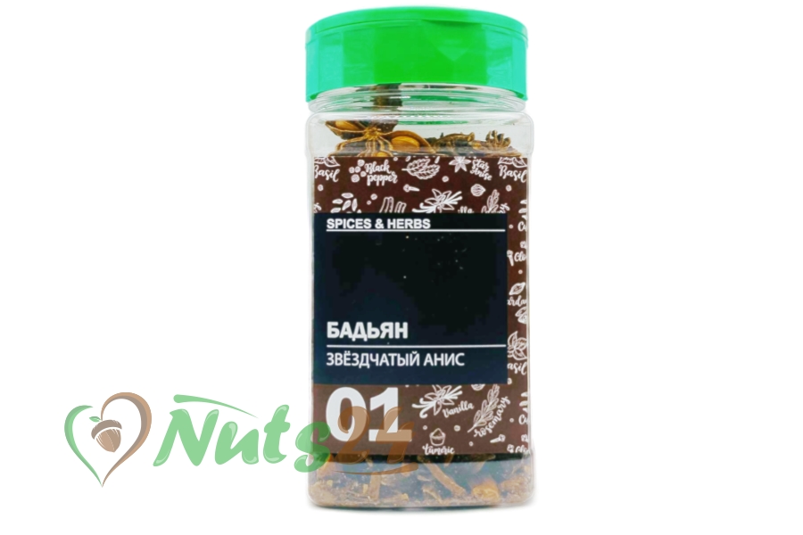 Бадьян №01, банка (70 гр)