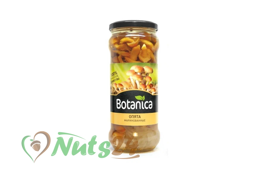Грибы опята целые (консерв.) Botanica 580 мл